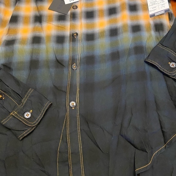 Nwt Rawgear ombré button down shirt - Picture 3 of 7